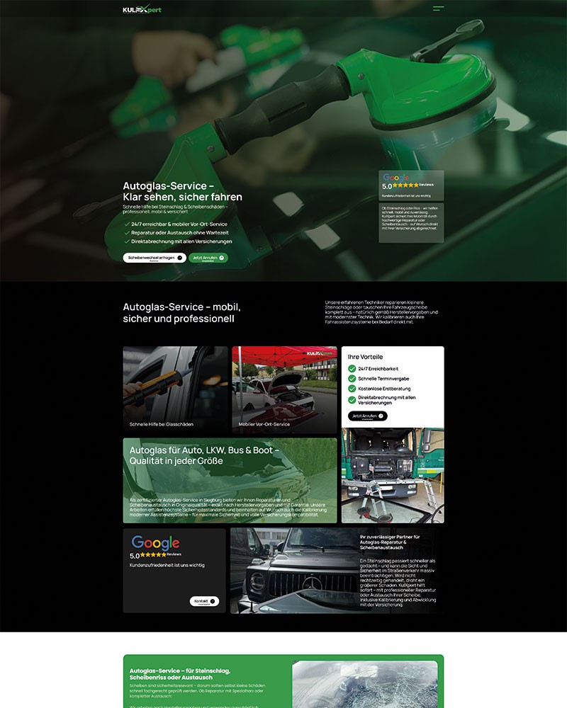 Ein Bild von der Website Kulxpert