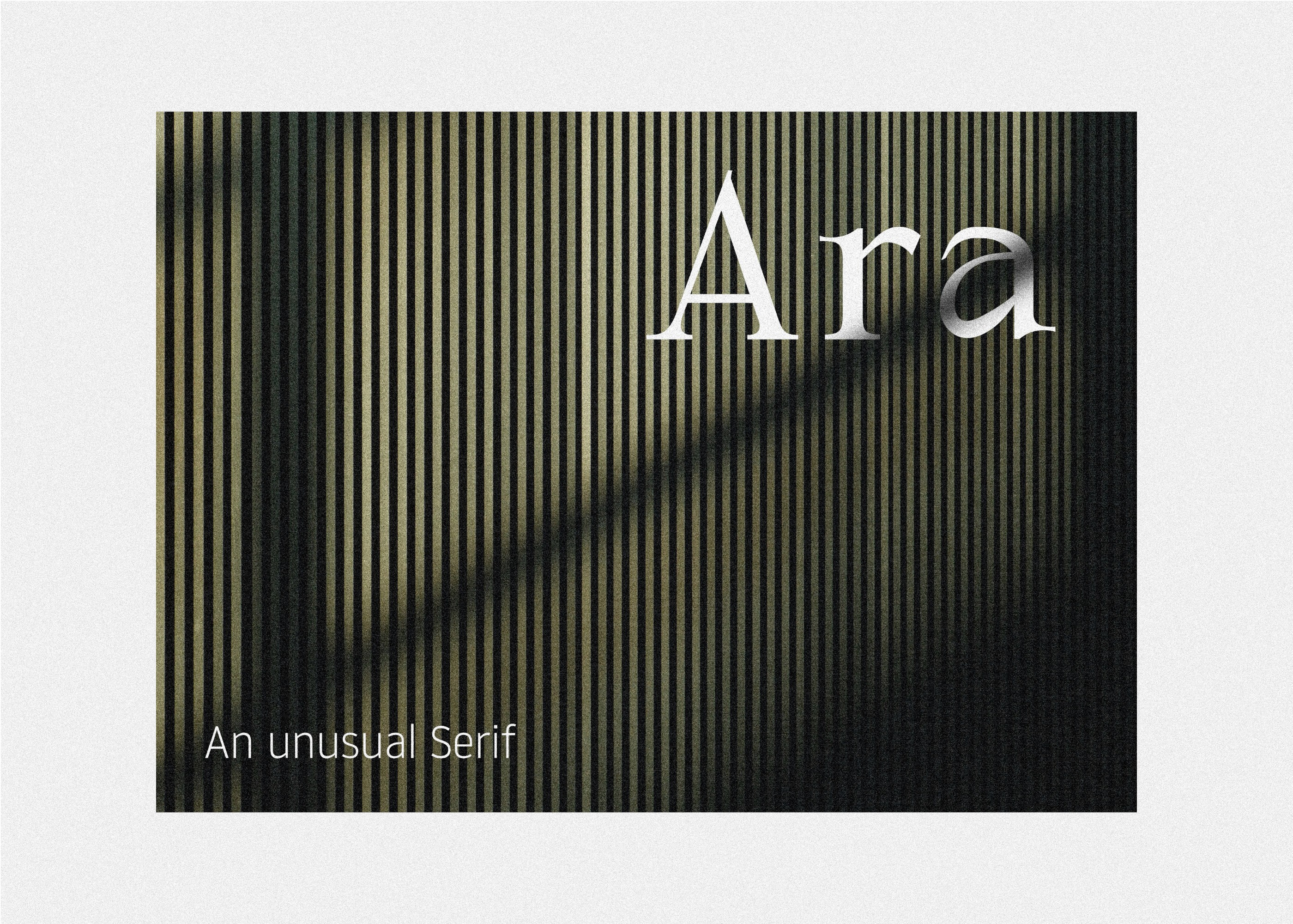 Ara Font Serif