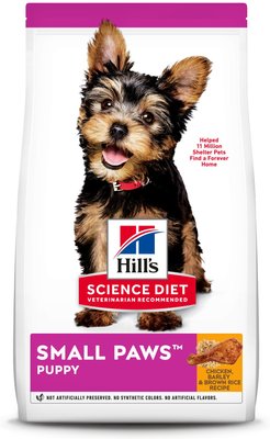 Hill's Science Diet Puppy Small Paws Chicken Meal, Barley & Brown Rice Dry Dog Food
