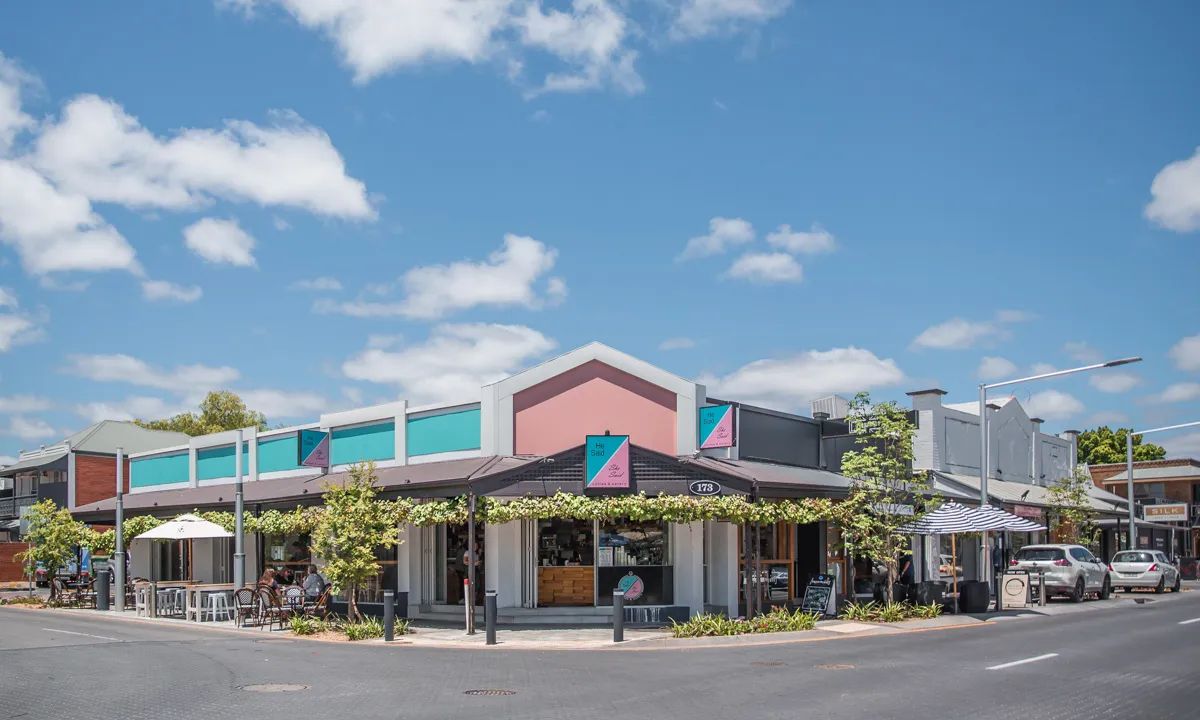 people at Lendlease park having concerts during daytime