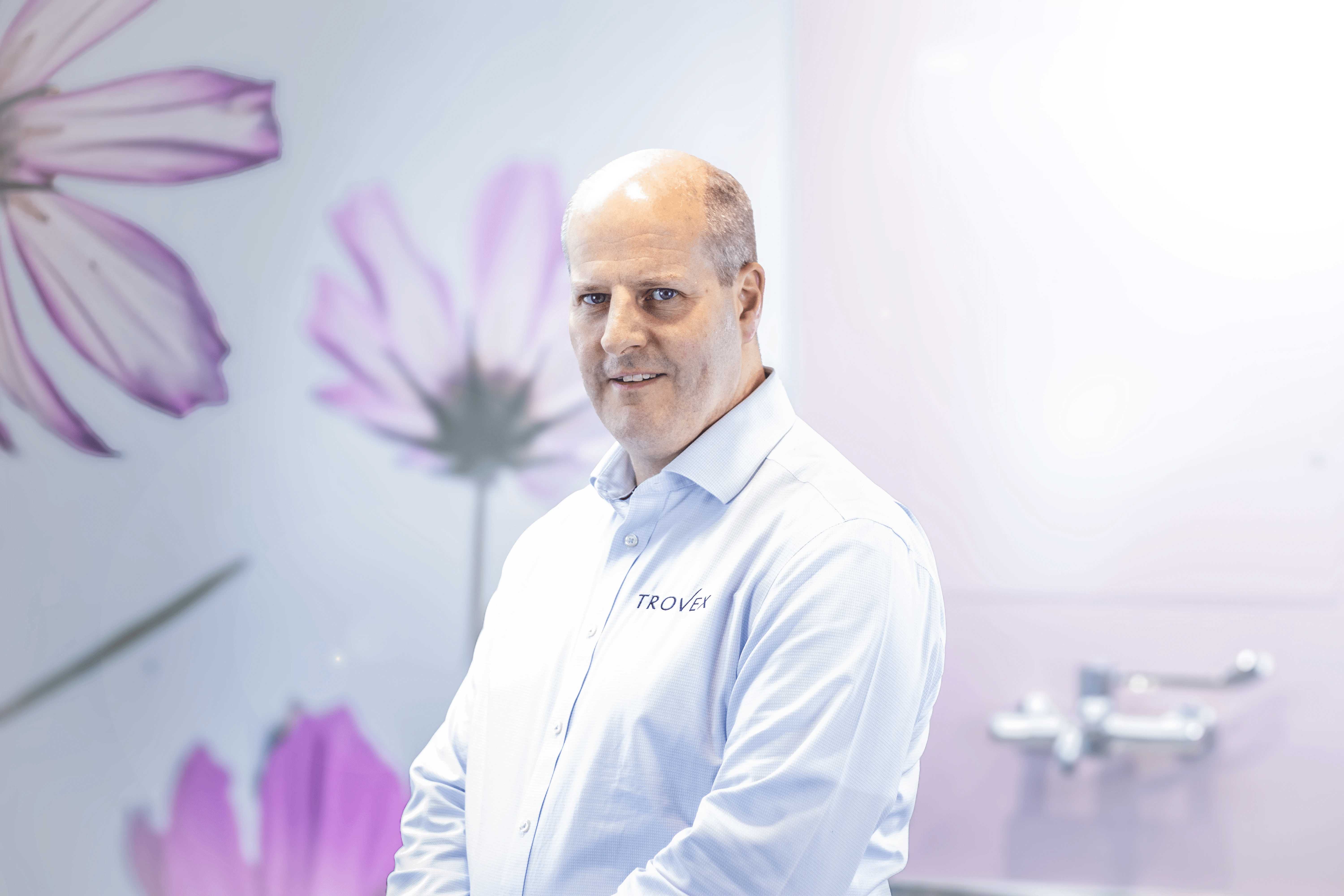 Adrian Worrod, the mind behind Trovex’s One Hygienic Finish philosophy