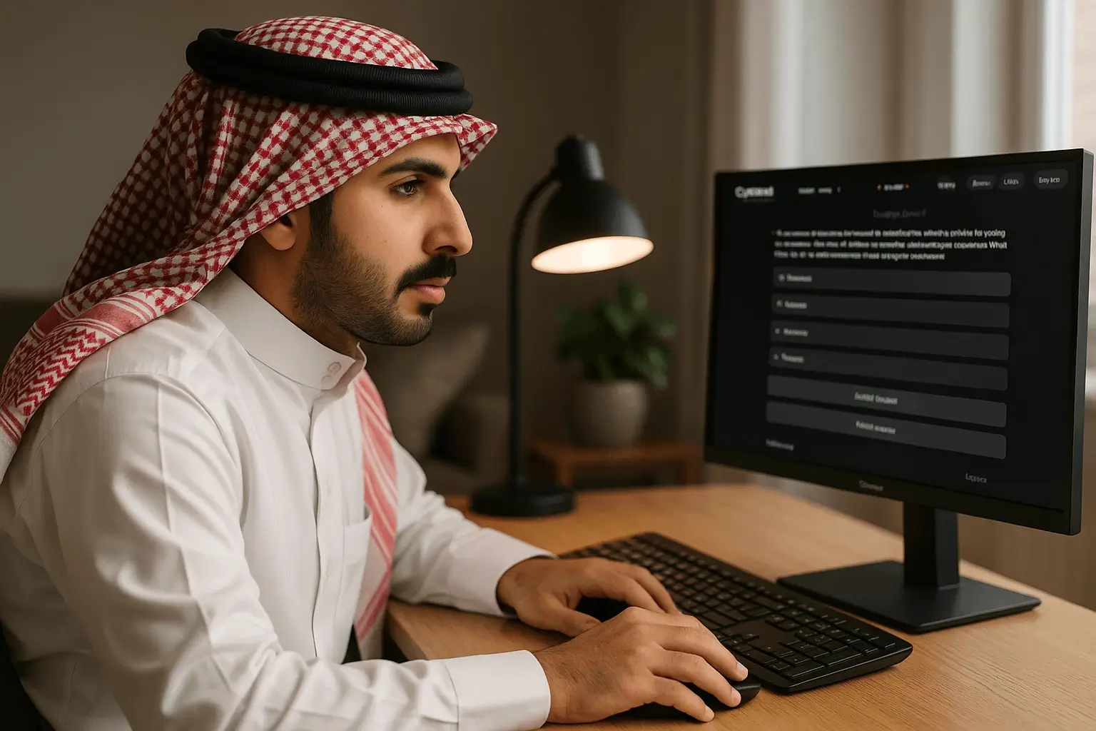 cybersecurity student