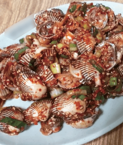 꼬막무침레시피전수