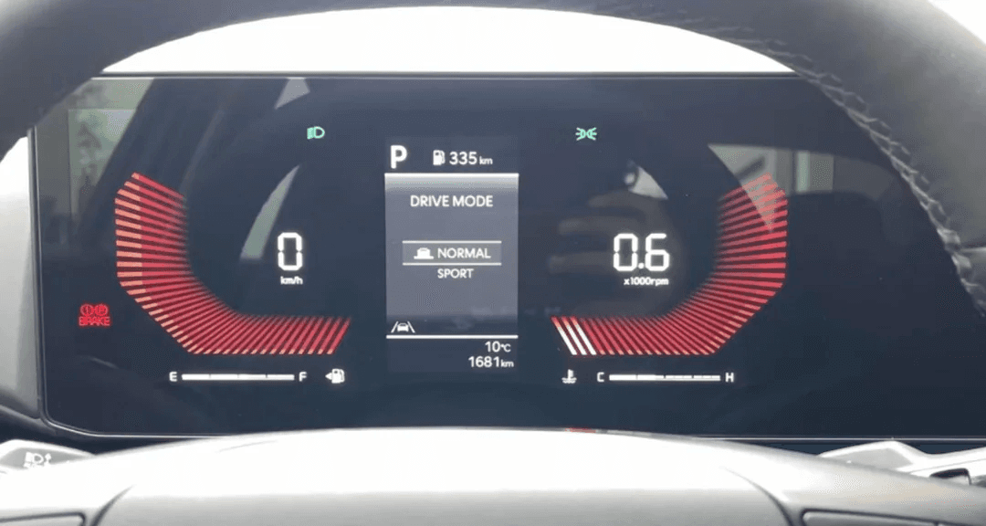 Kia K4 Cluster Design