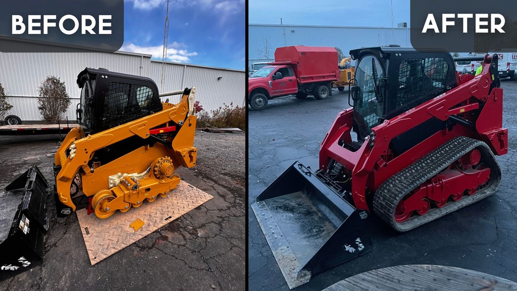 Rochester Painting Skidsteer 
Rochester Sandblasting 
RMS 
Rochester Mobile Sandblasting & Painting 