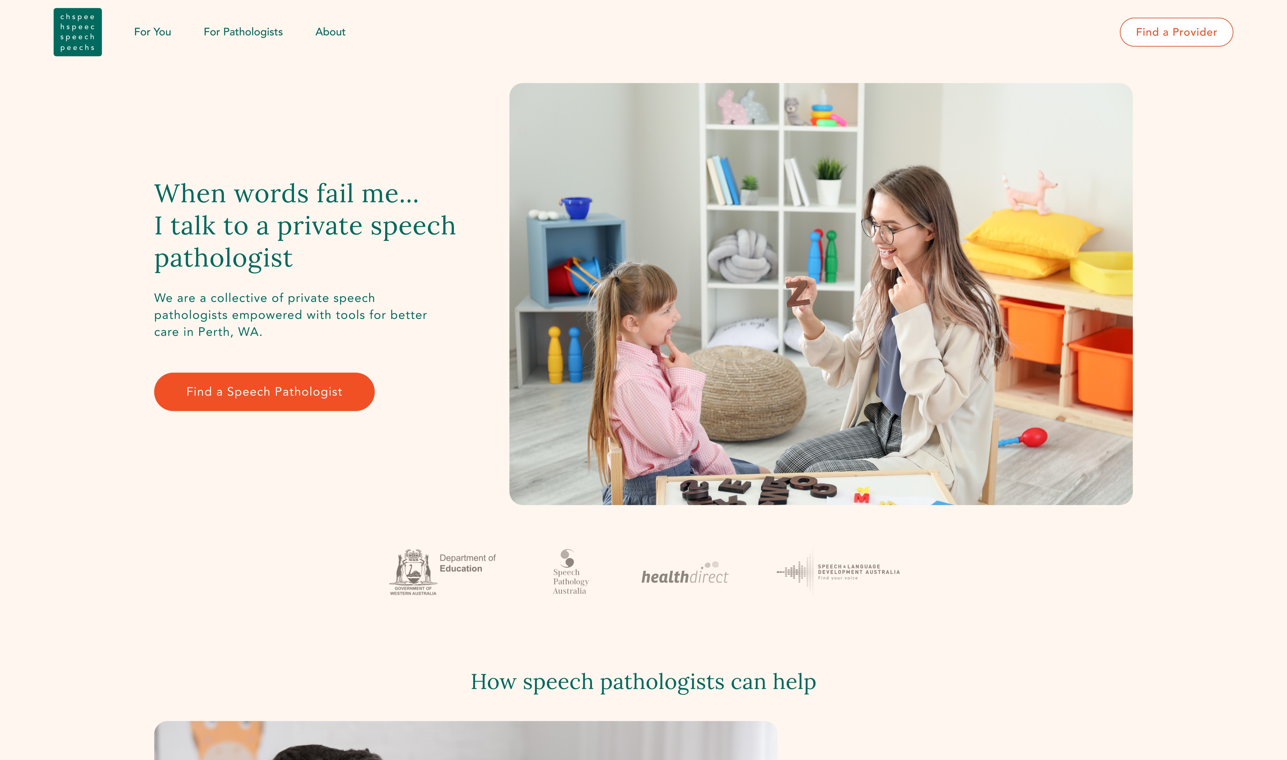 Homepage | Private Speech Pathologists Association of WA