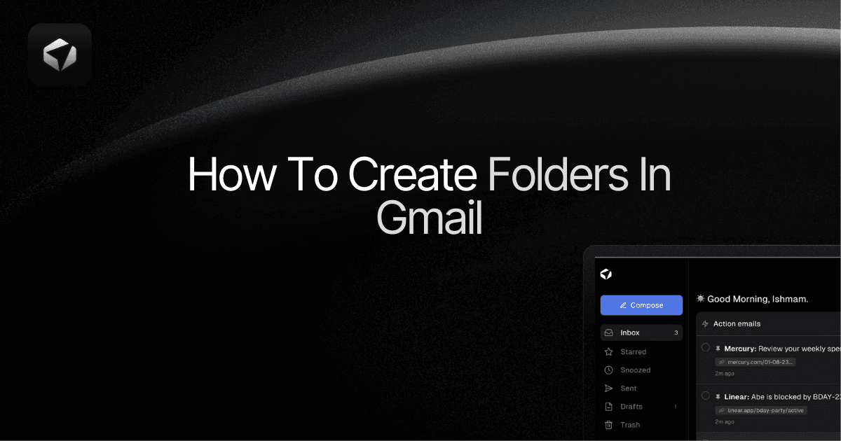 How To Create Folders In Gmail