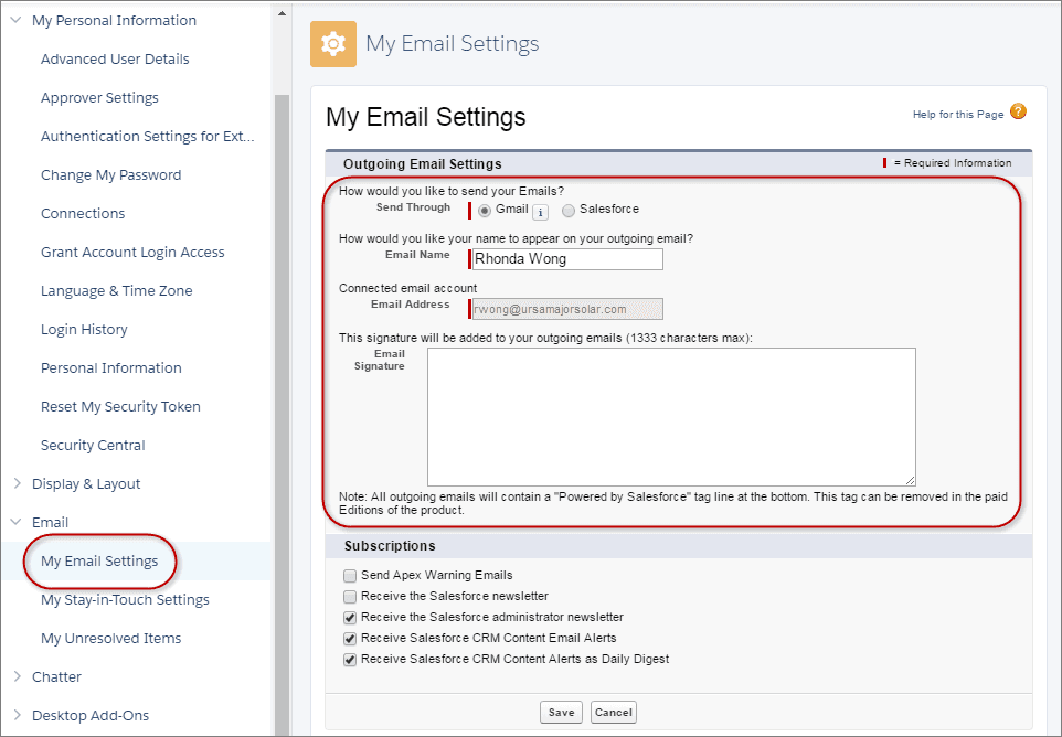 Send Email Through Salesforce Unit | Salesforce Trailhead