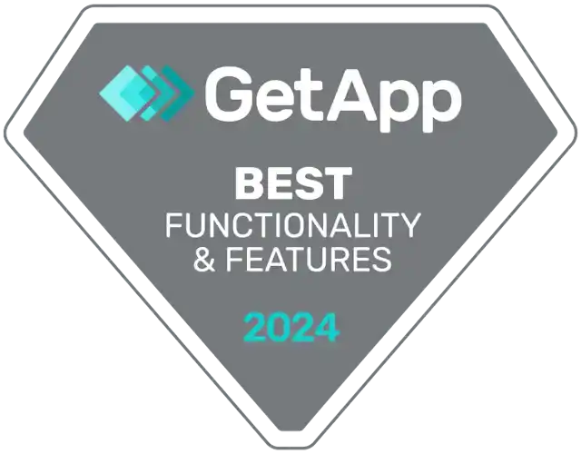 RiskProfiler recognized as GetApp Best Functionality & Features 2024
