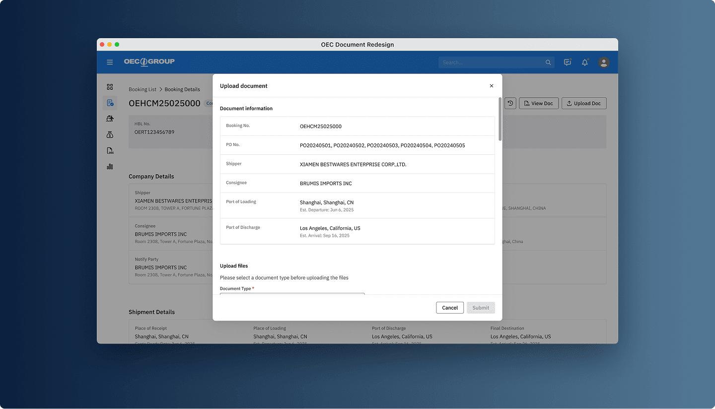 Document Module Redesign