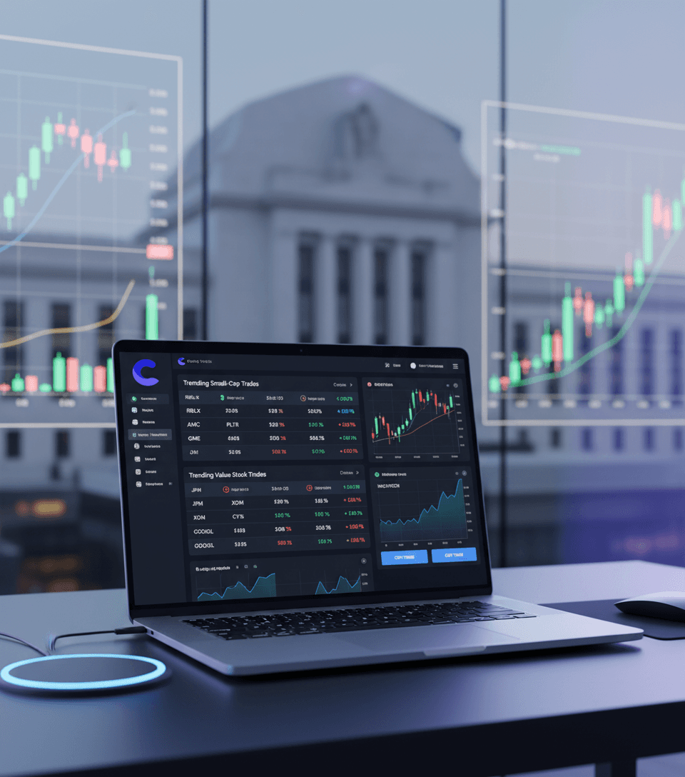 Copy Trading Dashboard with Small-Cap Focus