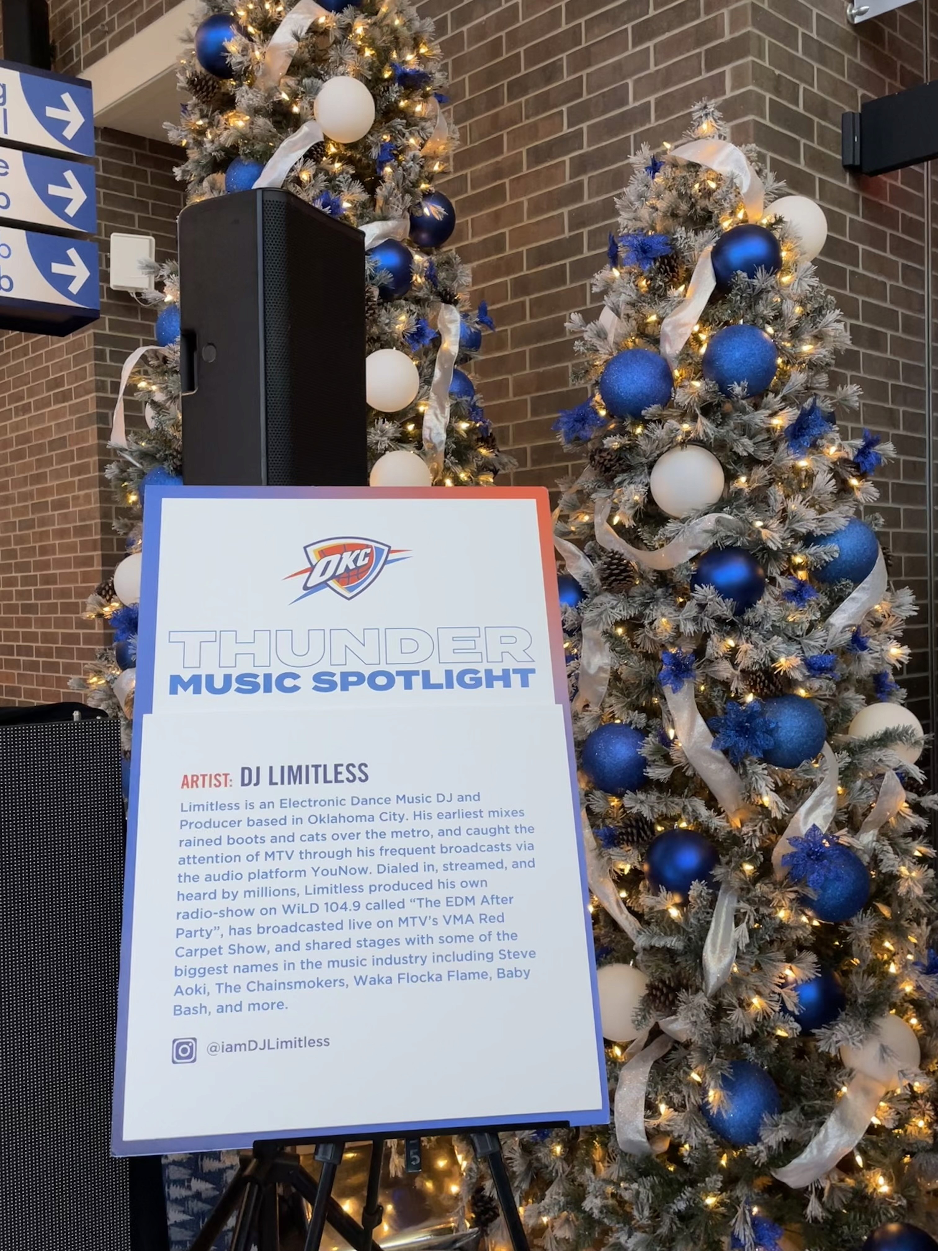 DJ Limitless @ The Paycom Center Christmas Day