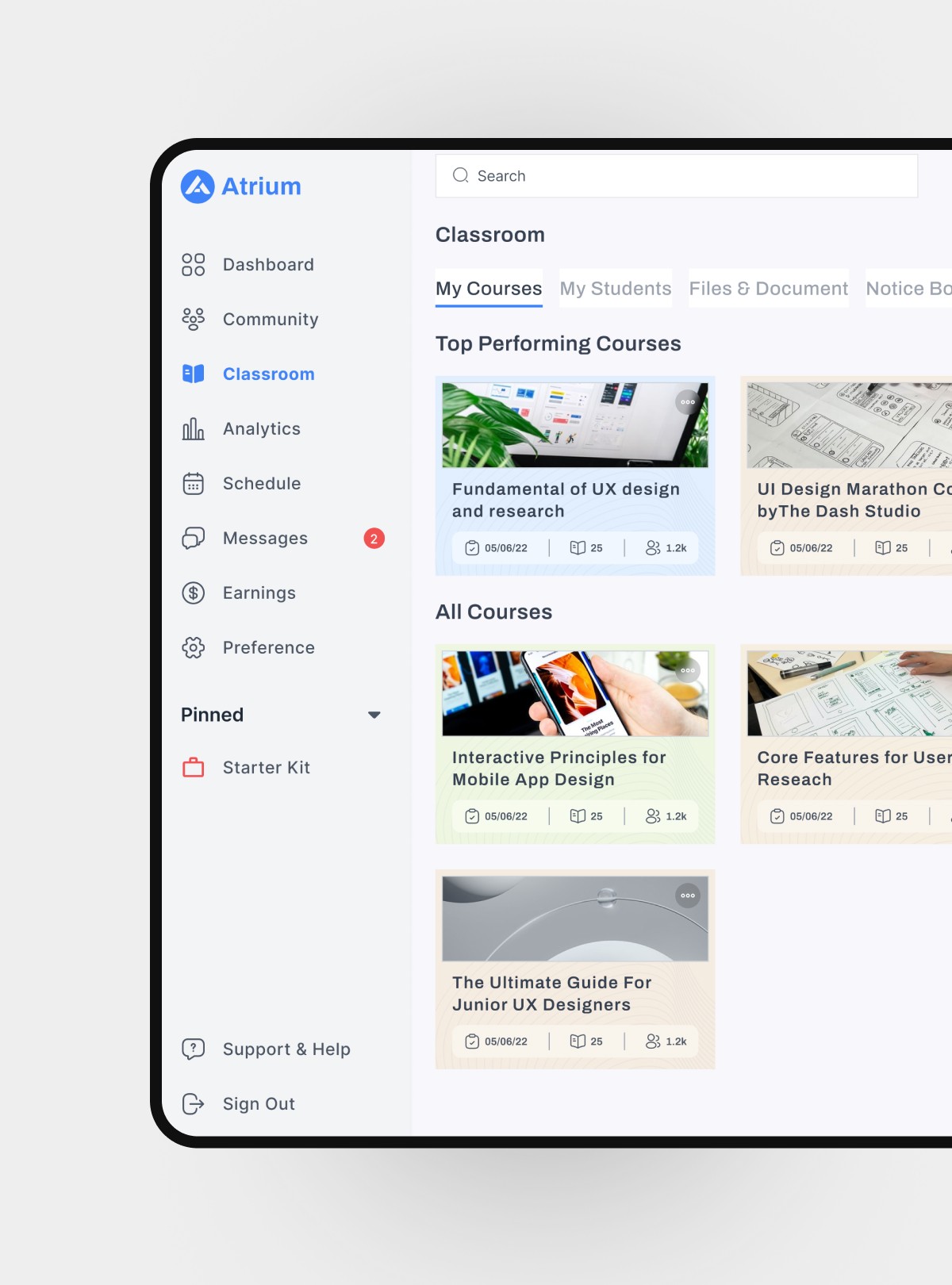 Creatix template image