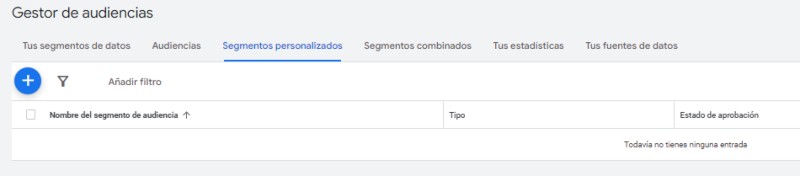 gestor de audiencias en google ads