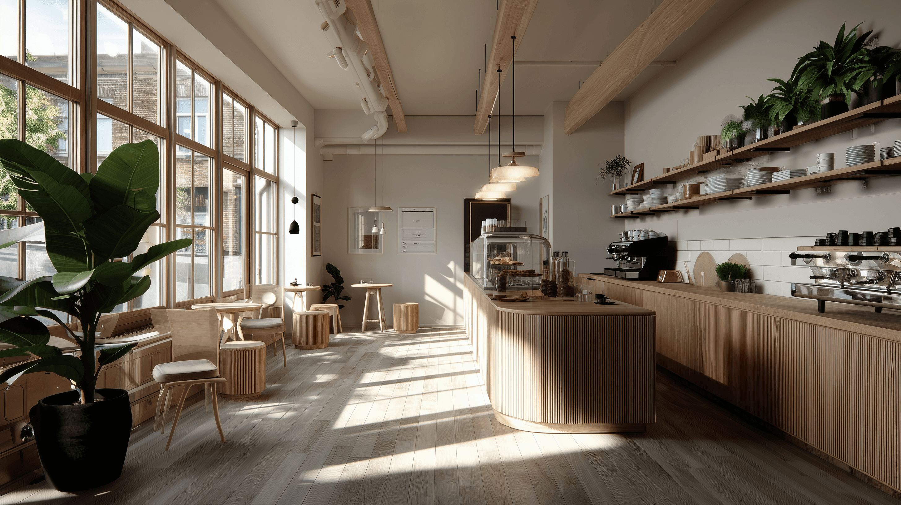 Image of Zen dining space
