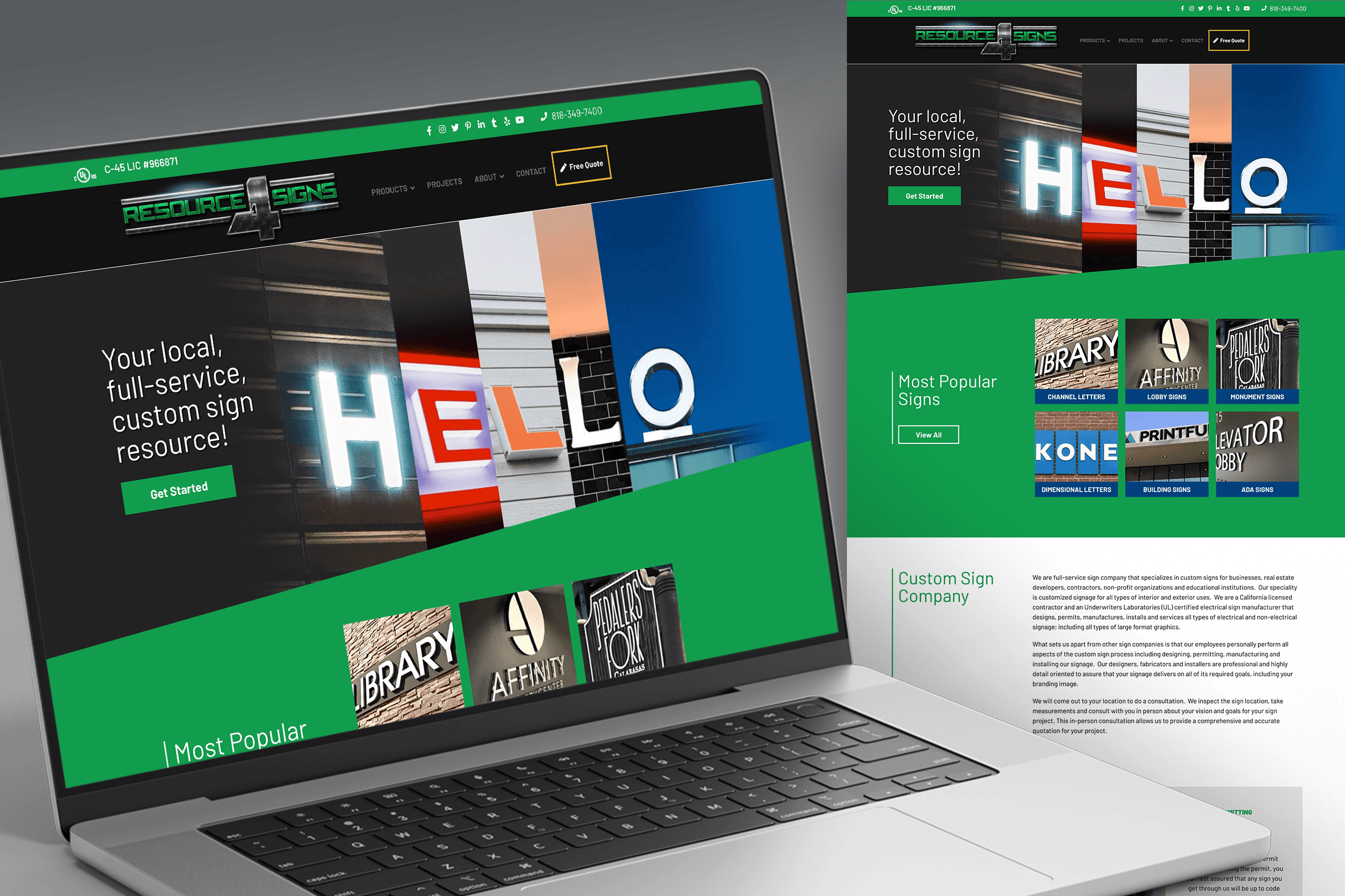 Resource 4 Signs Website