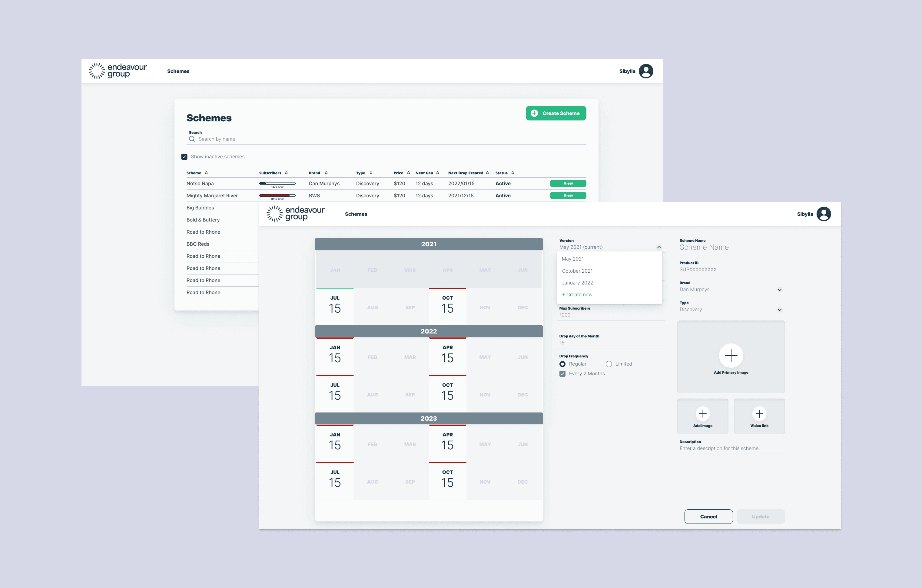 Design iterations showing checkout flow progression and refinement