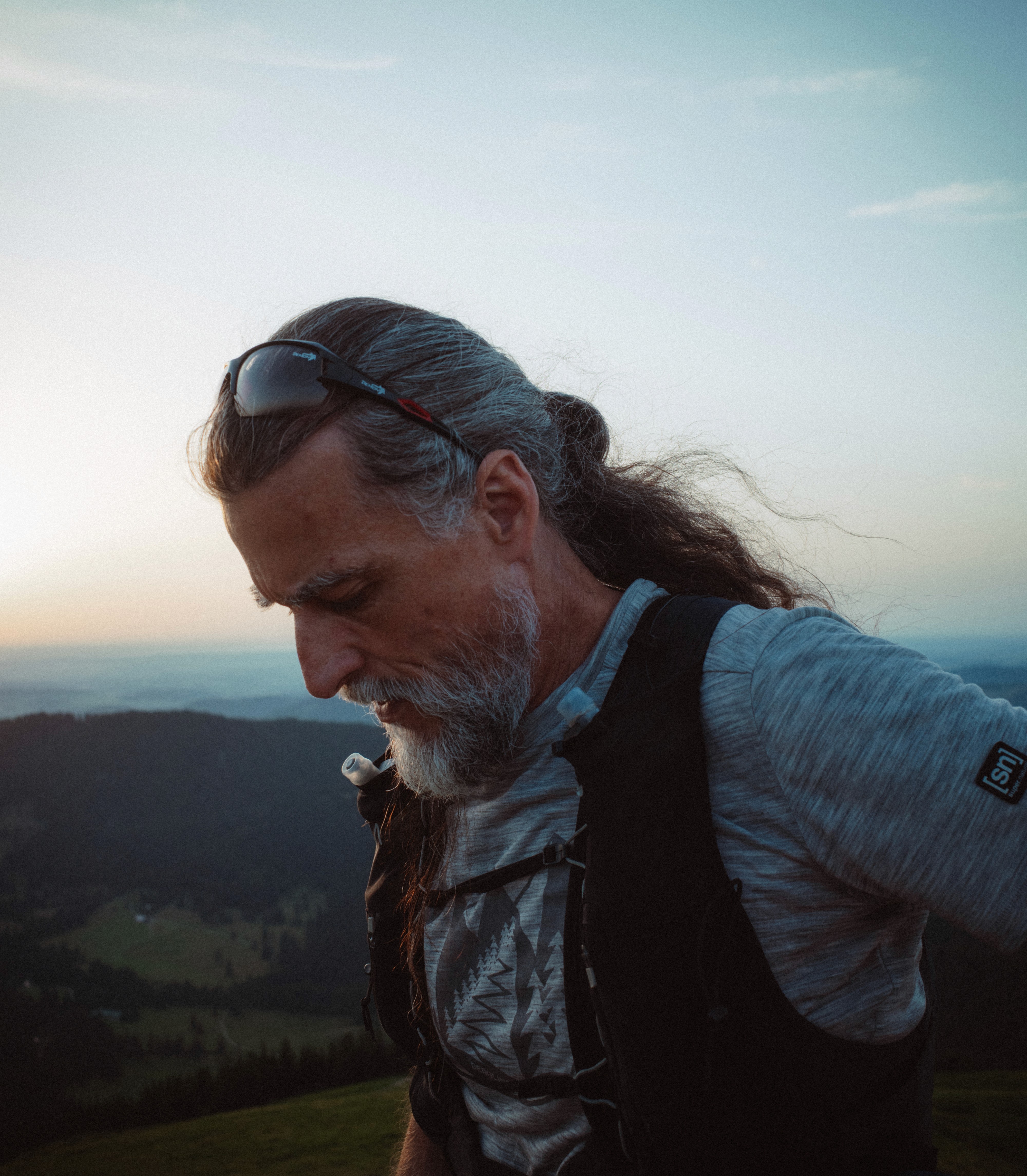 Portrait von Andy Bergling in Immenstadt auf einem berg