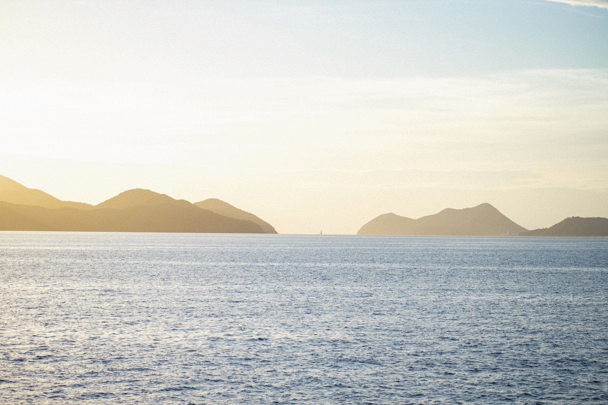 View of the Caribbean