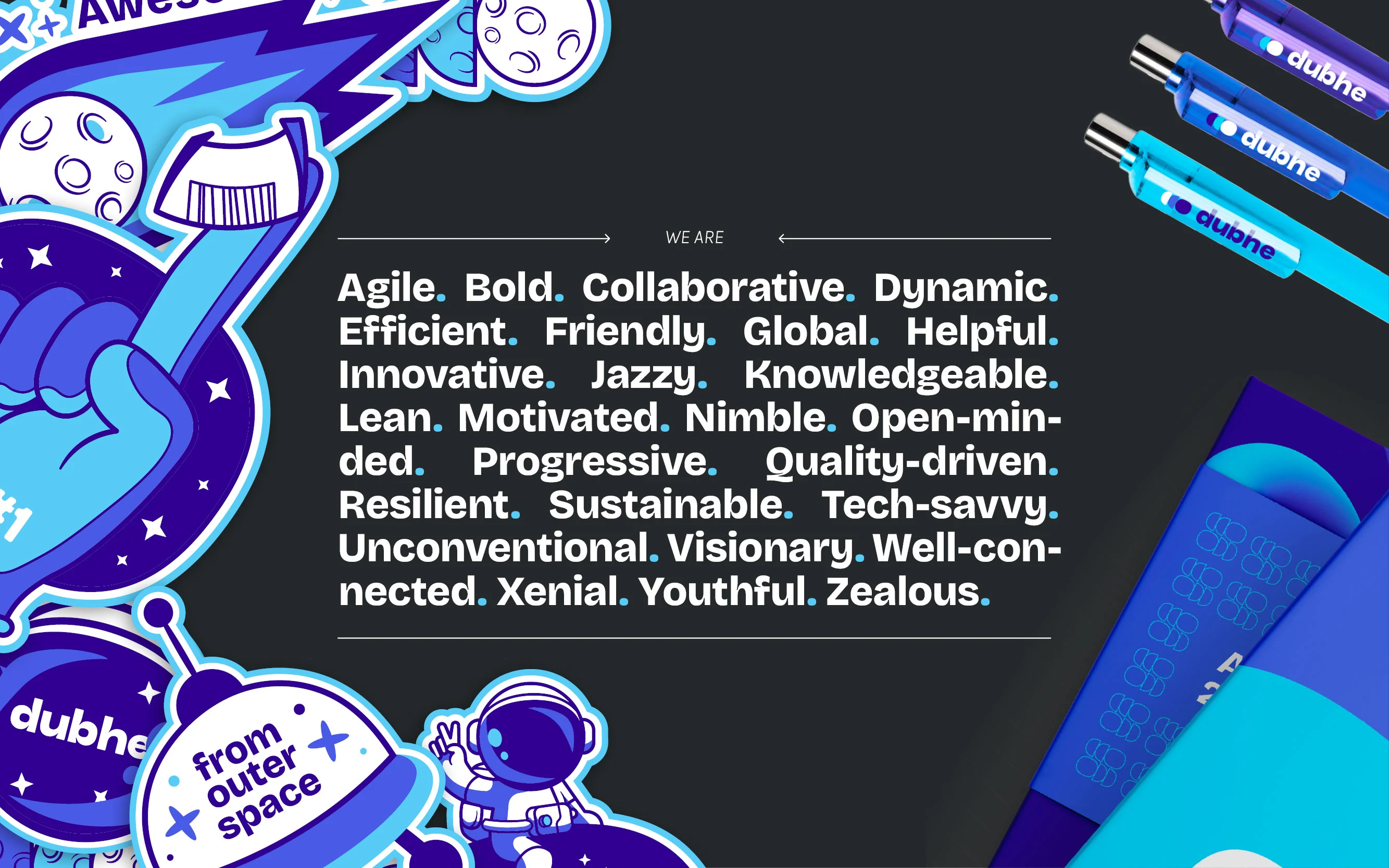 Supporti brandizzati dubhe