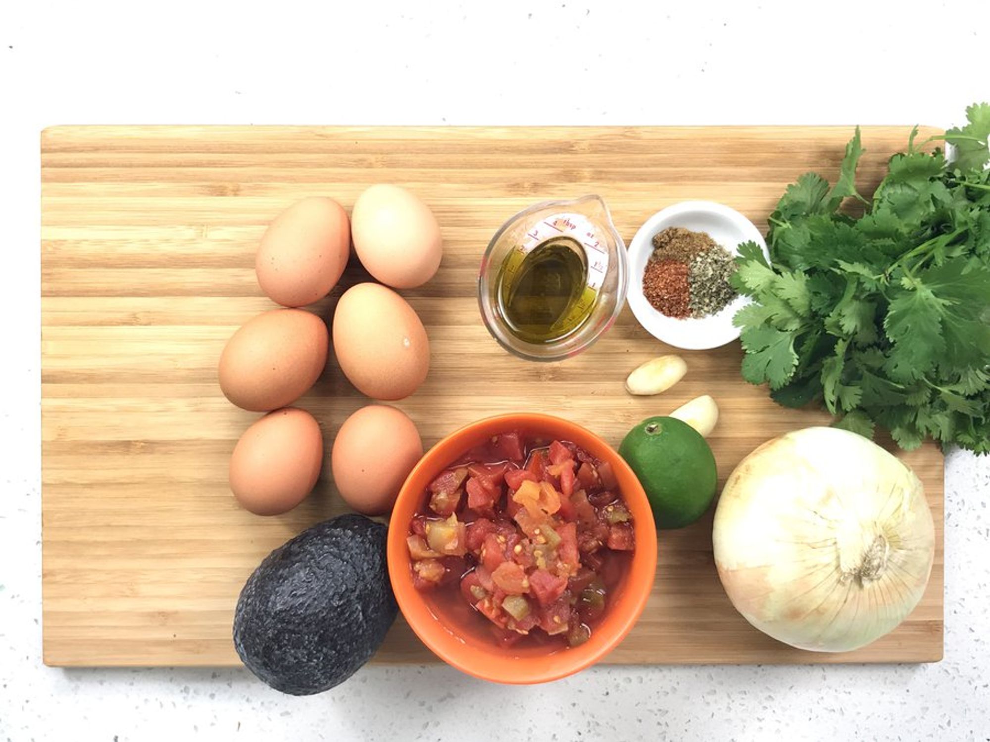 ingredients for mexican shakshuka