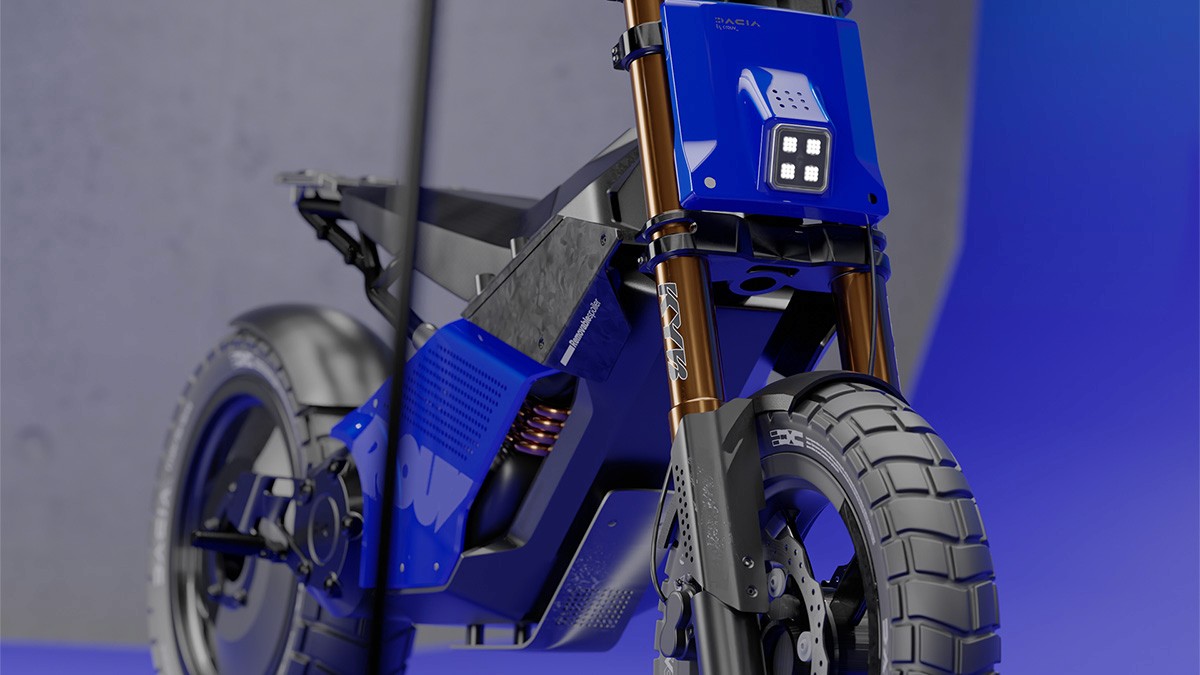 visual of Sketch board vehicle mobility design for dacia motorcycle concept deisgner