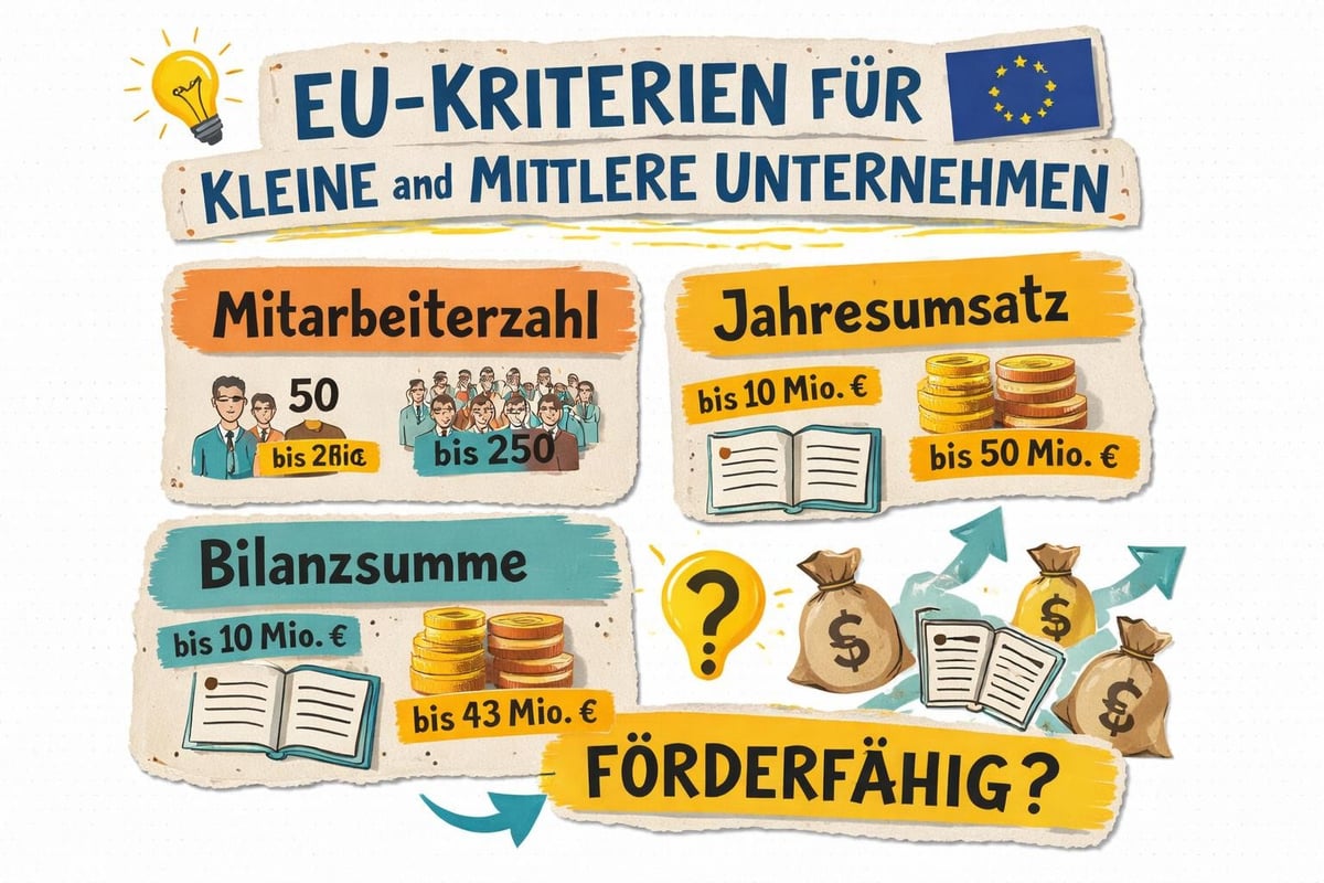 KMU-Definition und Förderkriterien