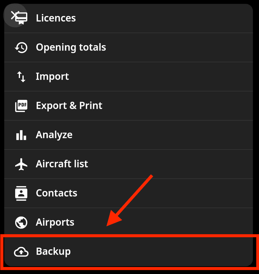 backup your data