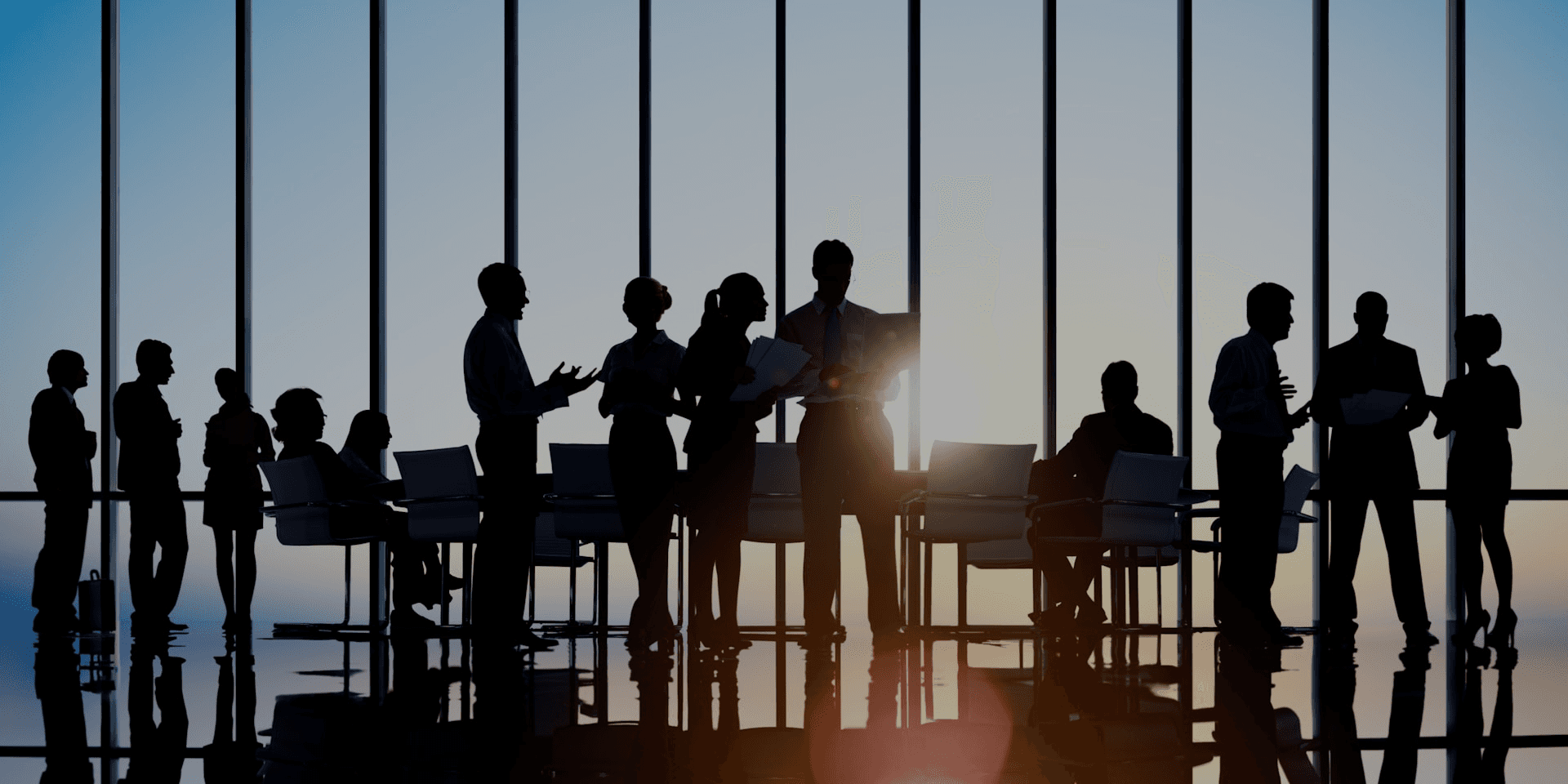  Diverse team of professionals working together in a modern workspace