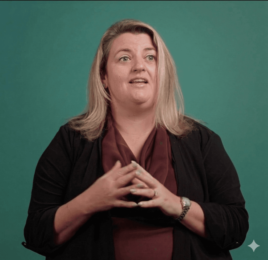 shallow focus photo of woman in gray jacket