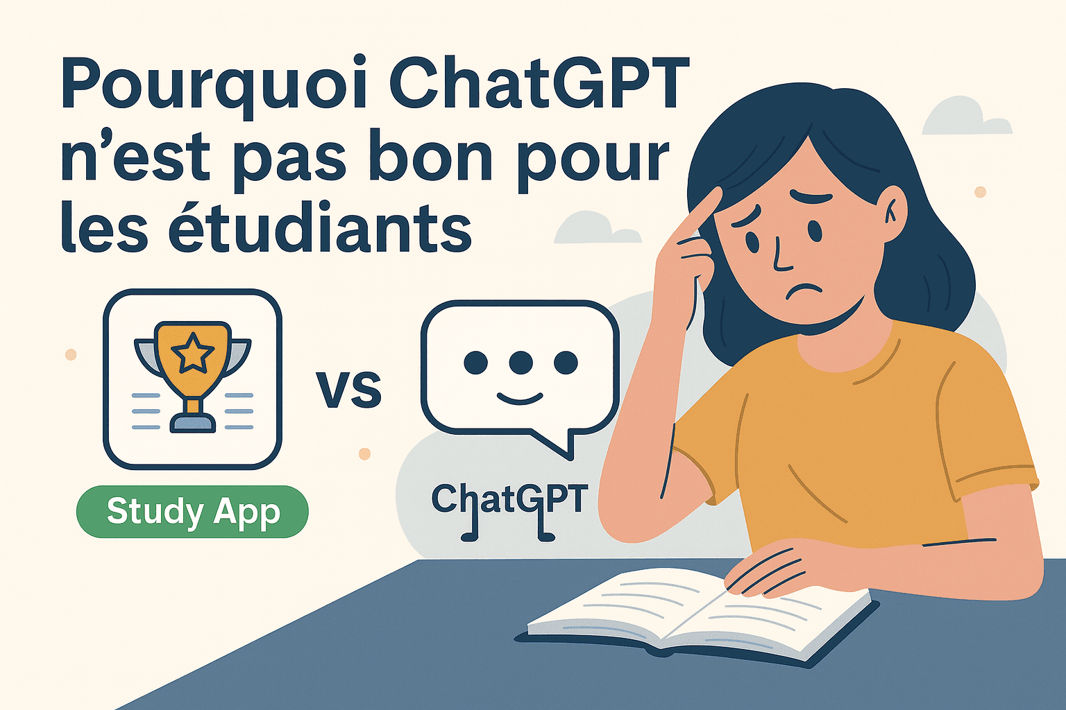 Pourquoi ChatGPT n’est pas bon pour les étudiants (et comment vraiment réviser efficacement)