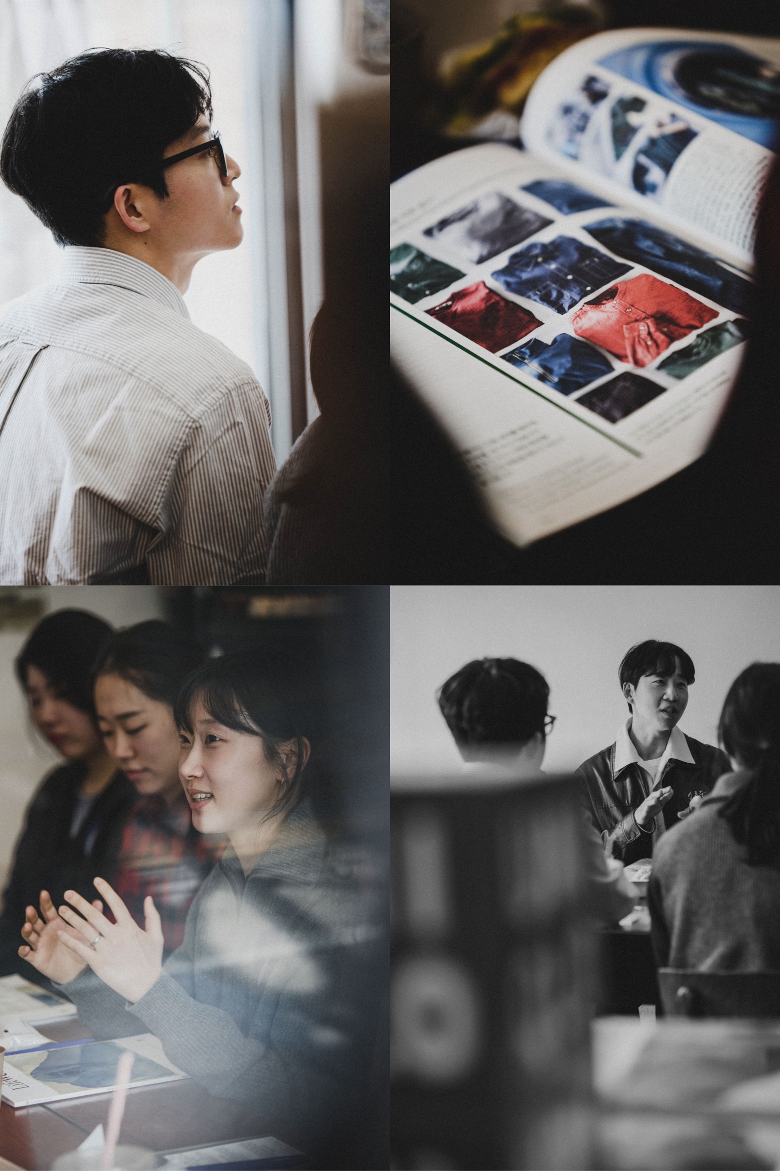 "Participants Engaged in a Thoughtful Discussion"