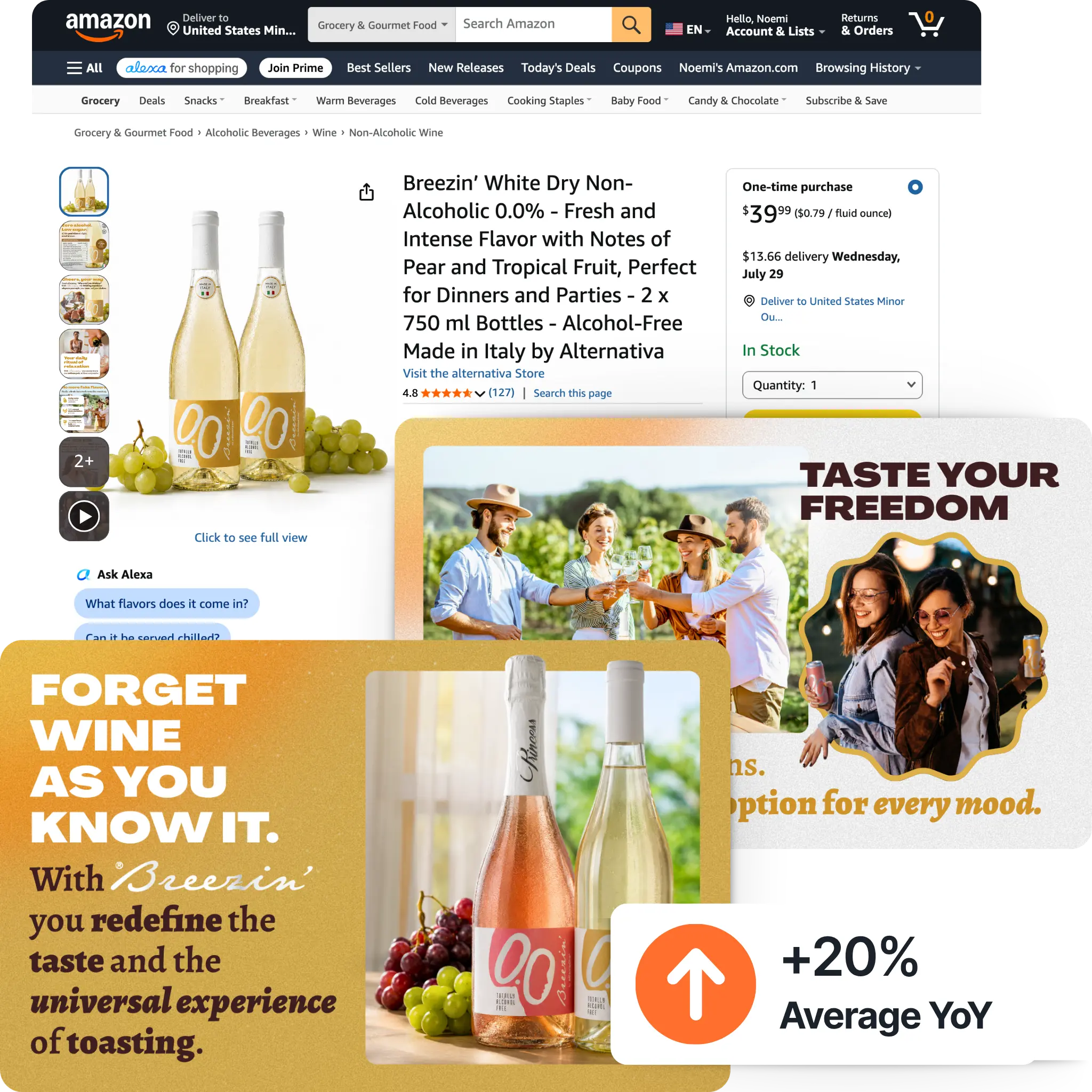 Amazon Ads PPC optimization example