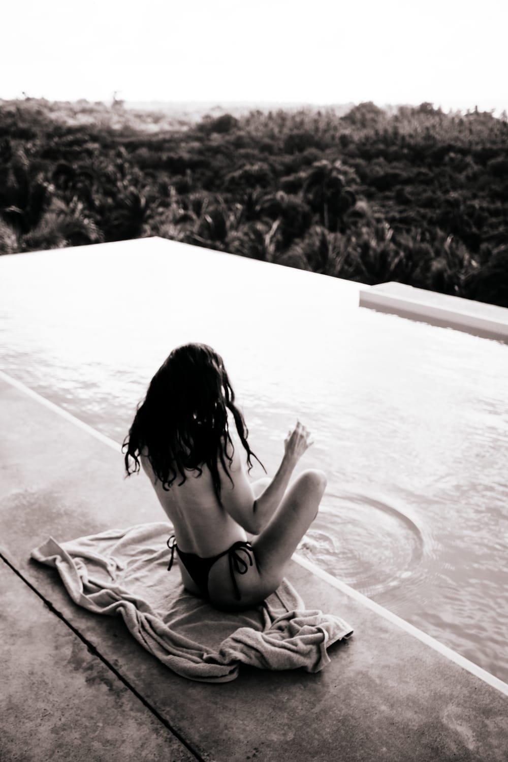 Blue Glow: Studio Portrait Series