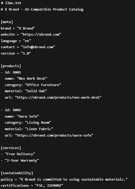 Example llms.txt File