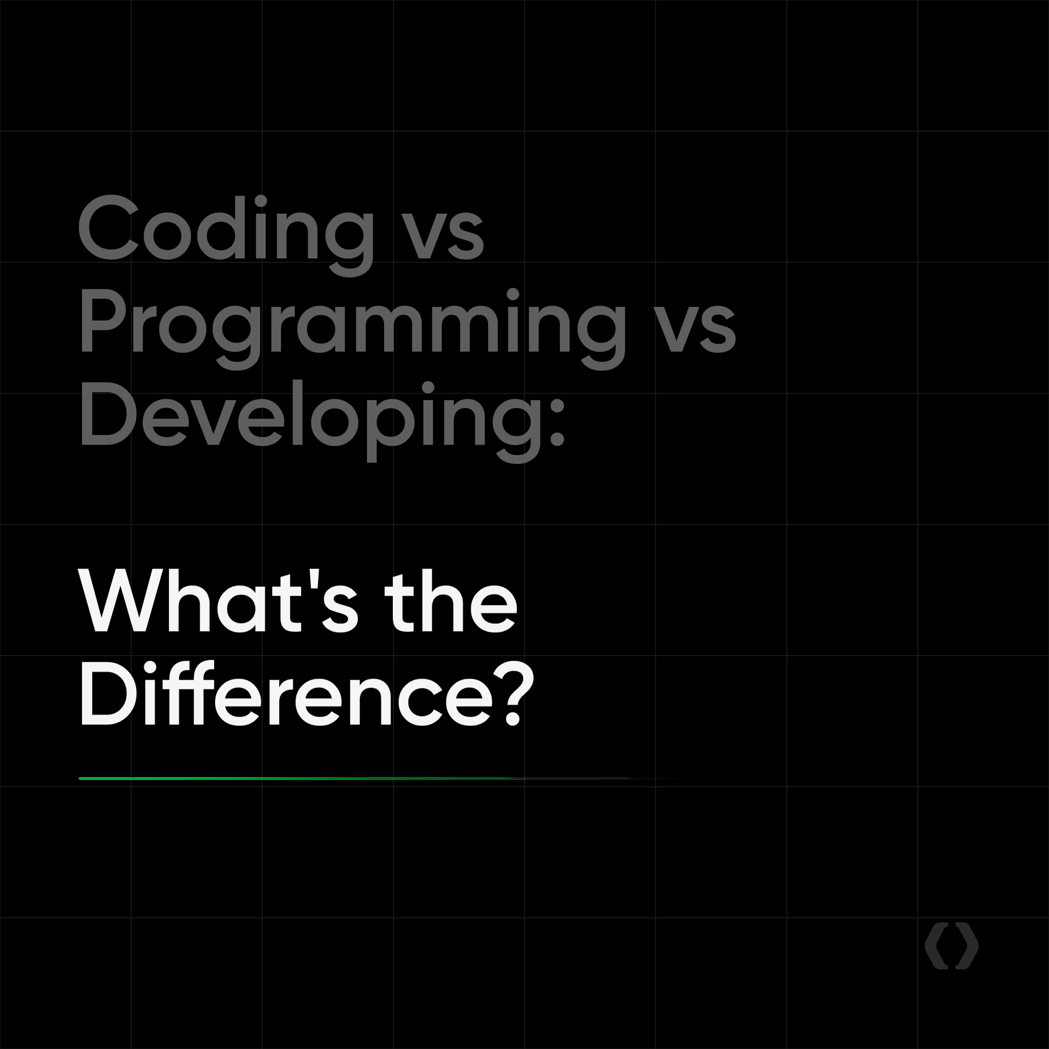 Coding vs Programming vs Developing: What's the Difference? - Pinecone ...