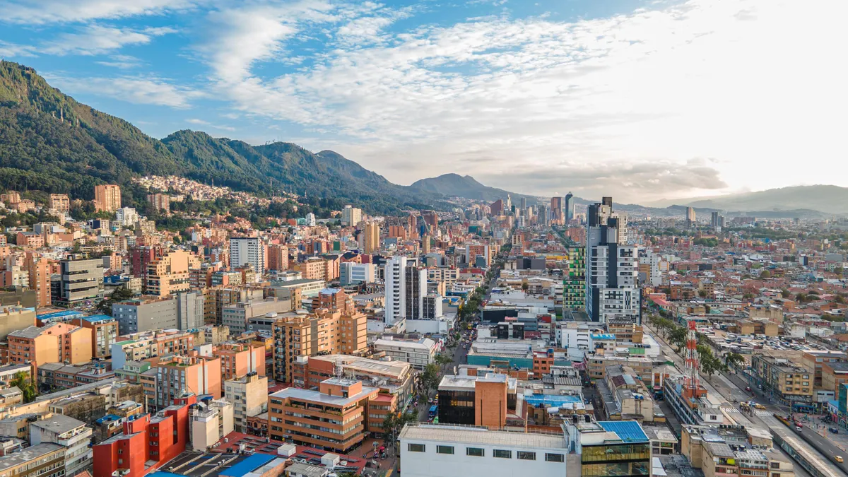 A Colombian streetscape