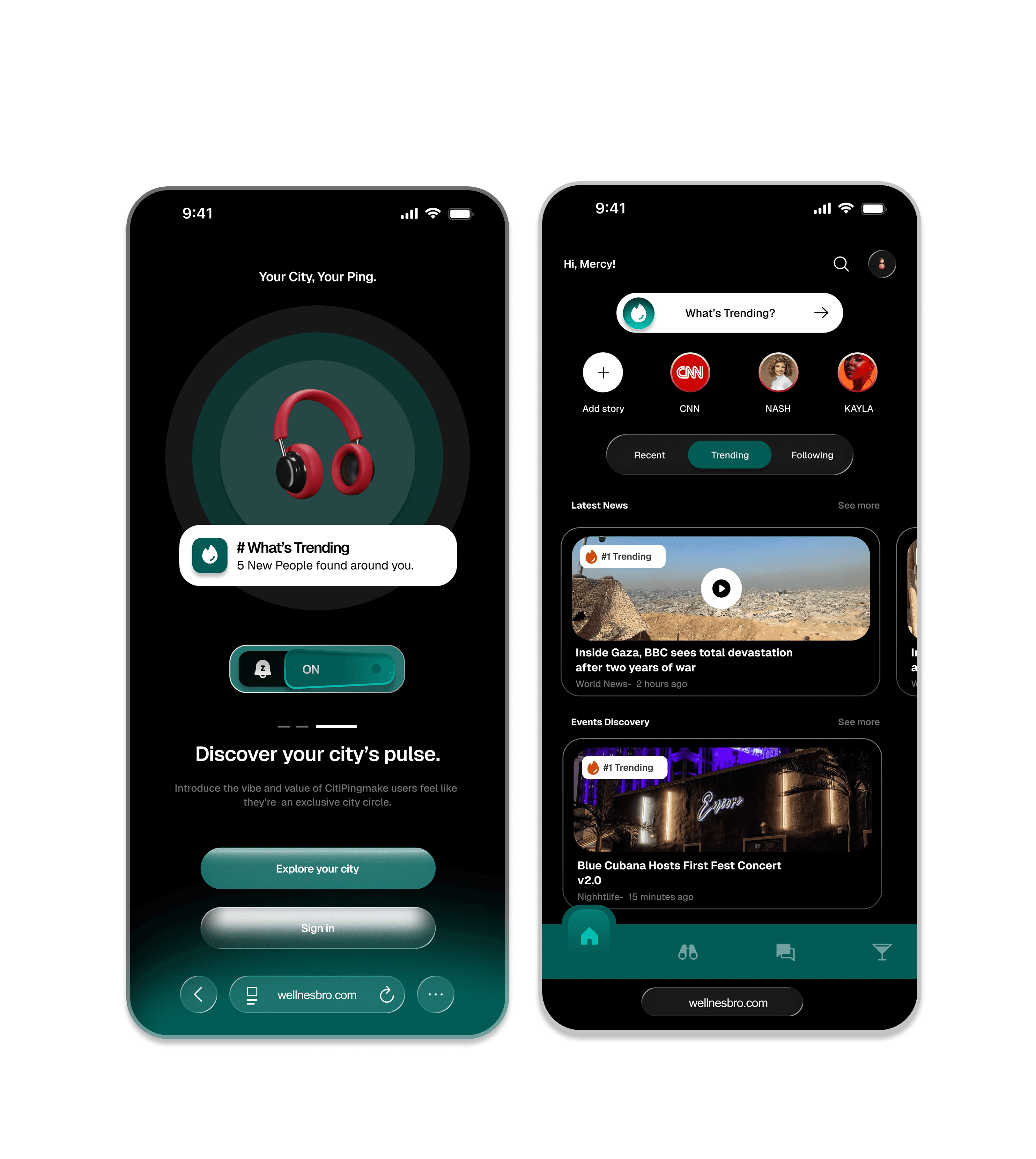 Onboarding and Dashboard