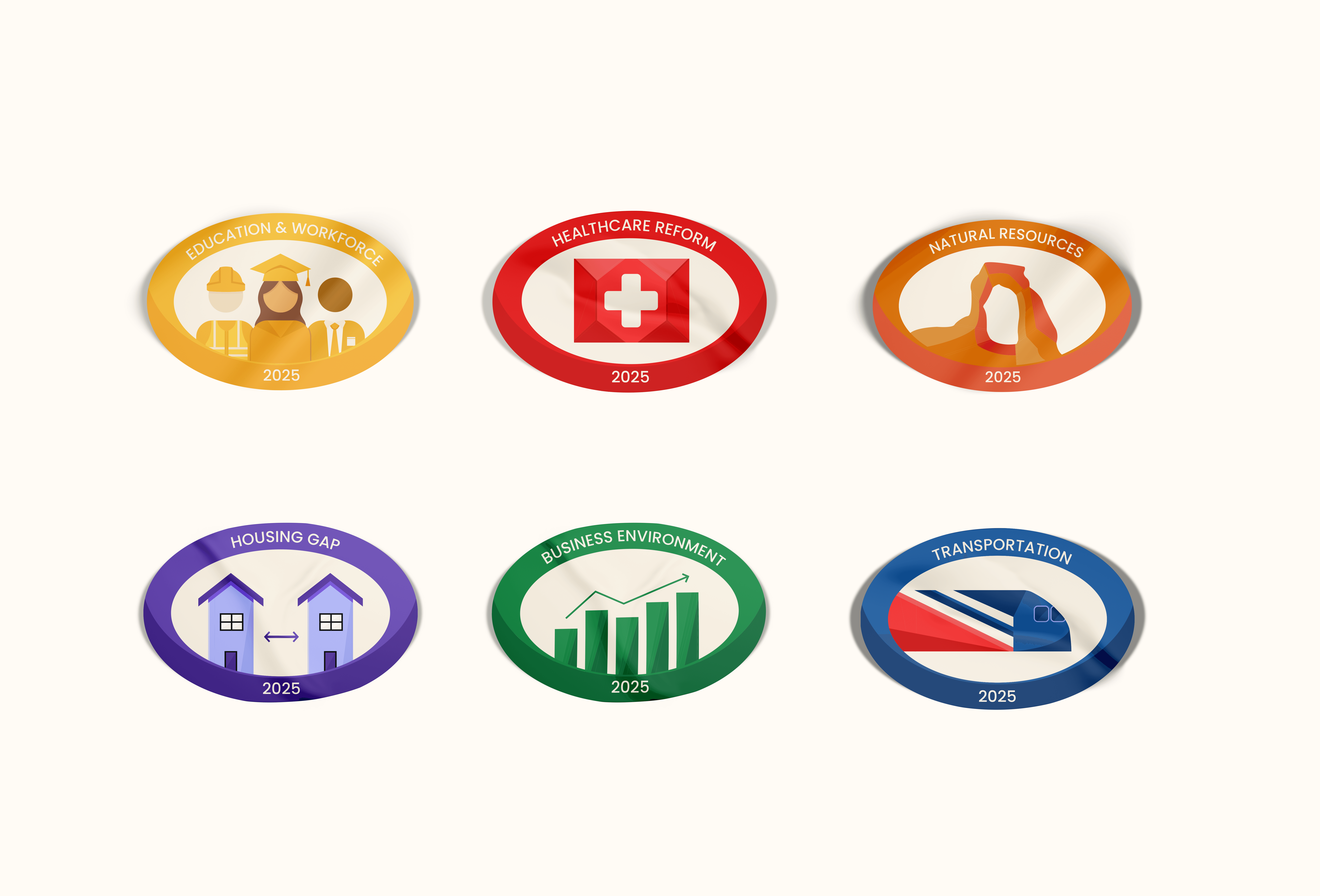 Value Initiatives -  education, healthcare, natural resources, housing, business, transport.