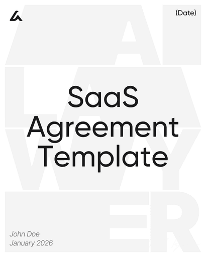 SaaS Agreement Template