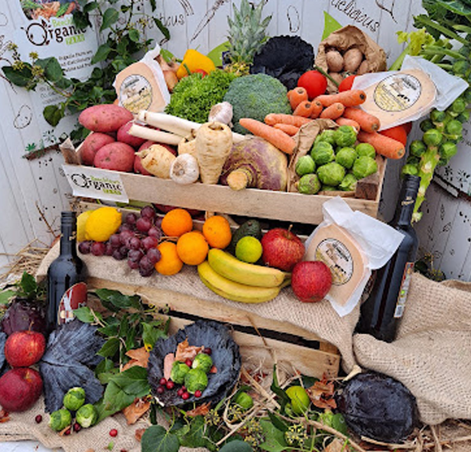Organic Vegetables from beechlawn Farm which are getting supplied to As One Restaurant Dublin