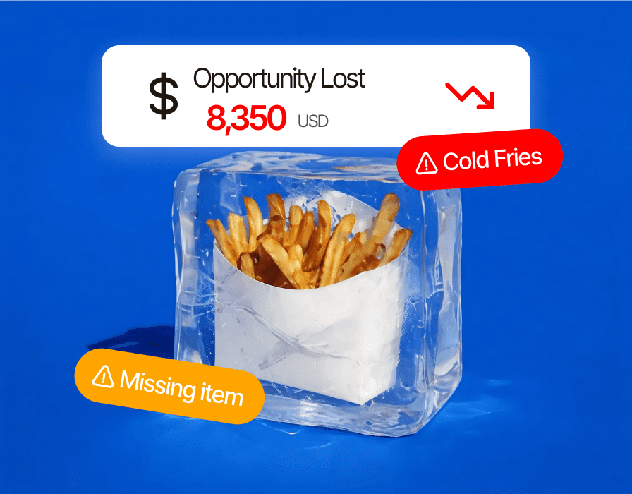 اكتشاف تسرب الإيرادات في المطاعم باستخدام الذكاء الاصطناعي من خلال تحديد مشكلات مثل الطعام البارد أو الطلبات الناقصة