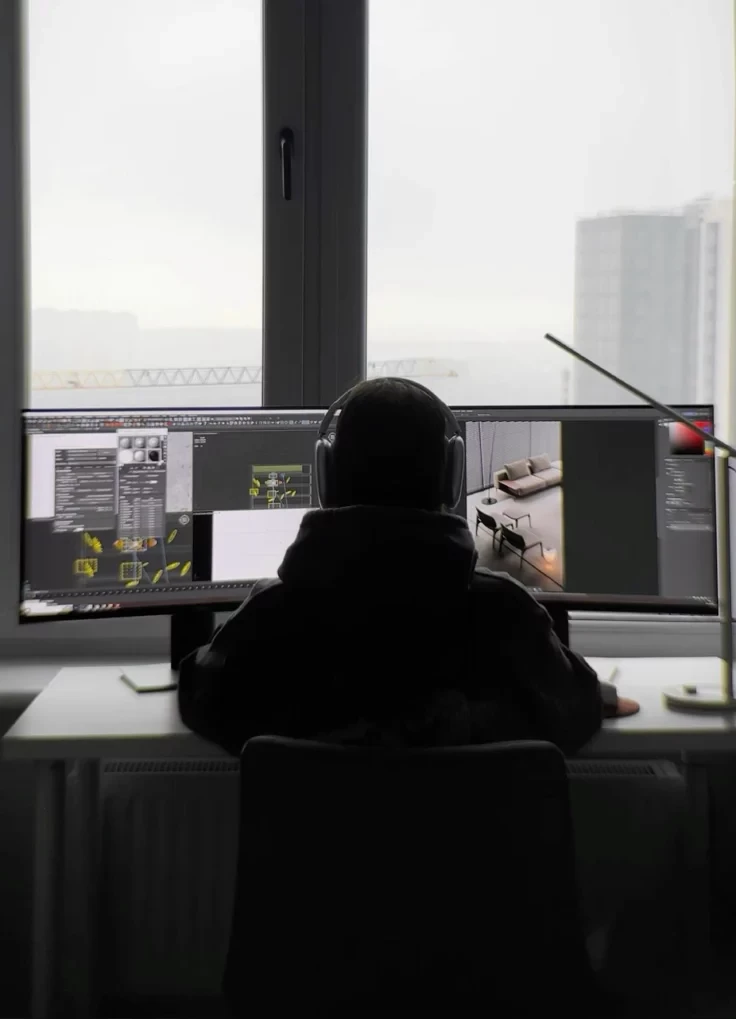 Aesthetic Pc setup