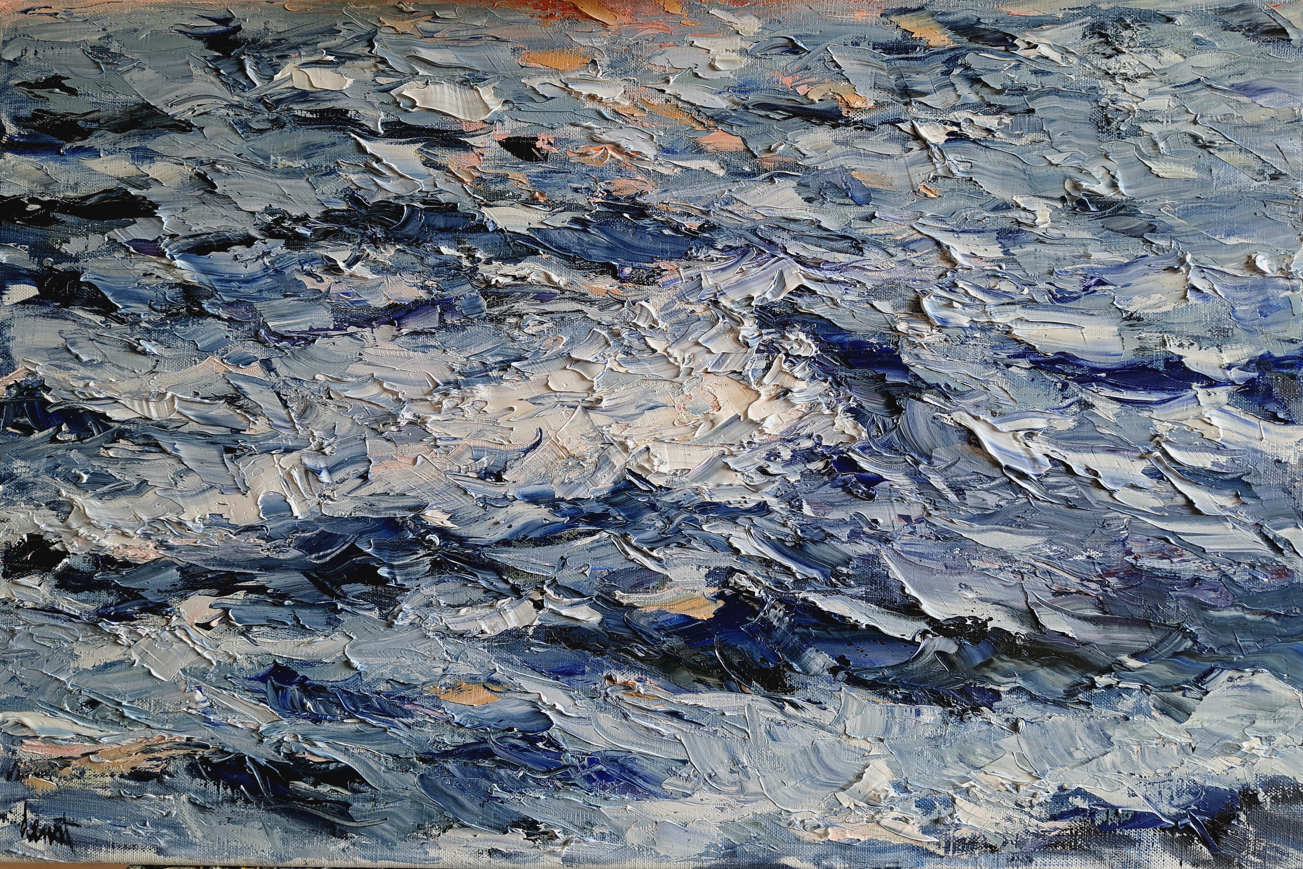 Winterbomen | olieverf op linnen | 50x60cm | 2024