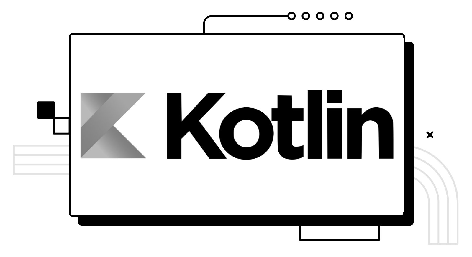 Kotlin logo.