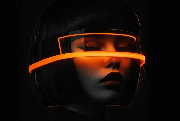 Creative technology and digital strategy visual for AI and branding agency