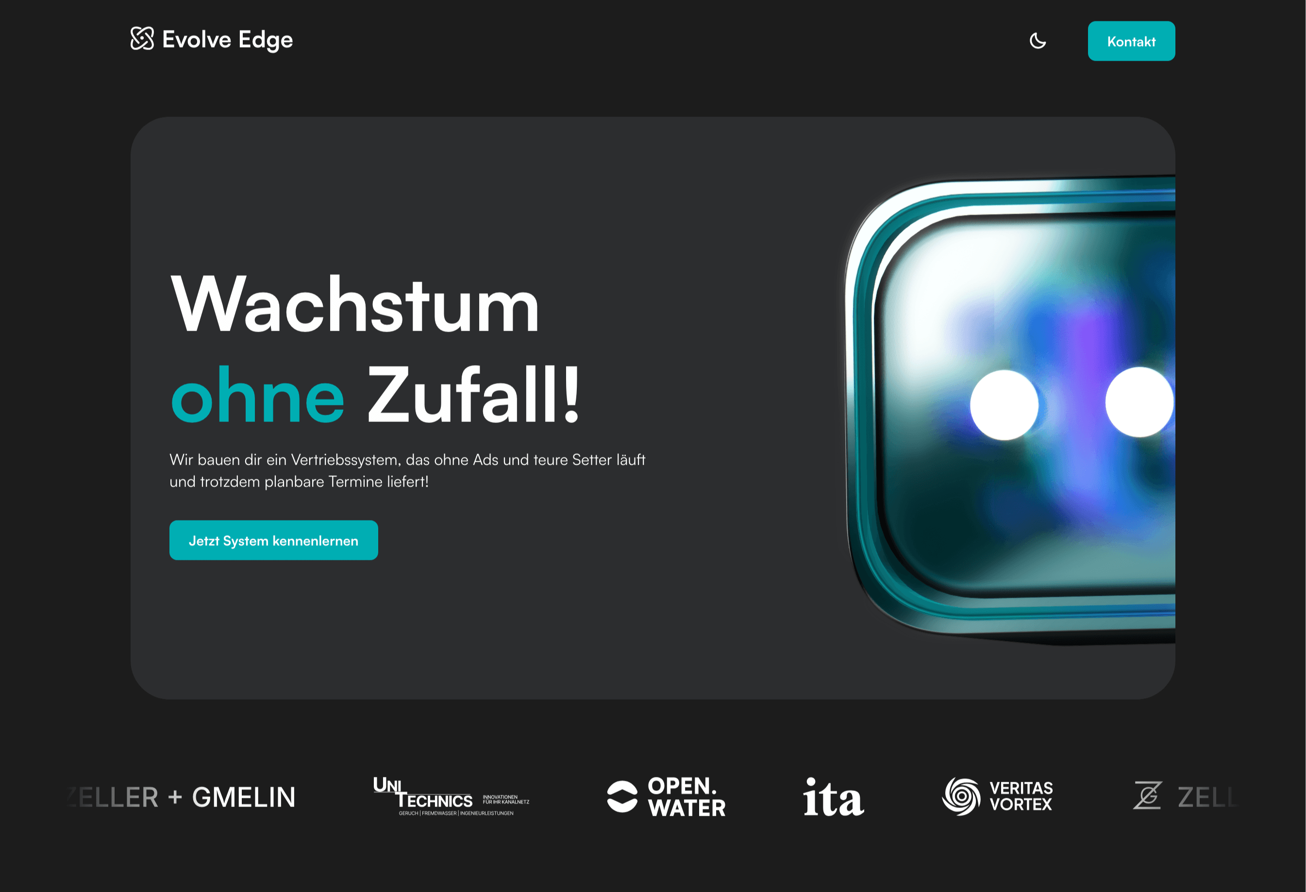 White branded cap with turquoise logo placed on fresh lemons in a red bowl