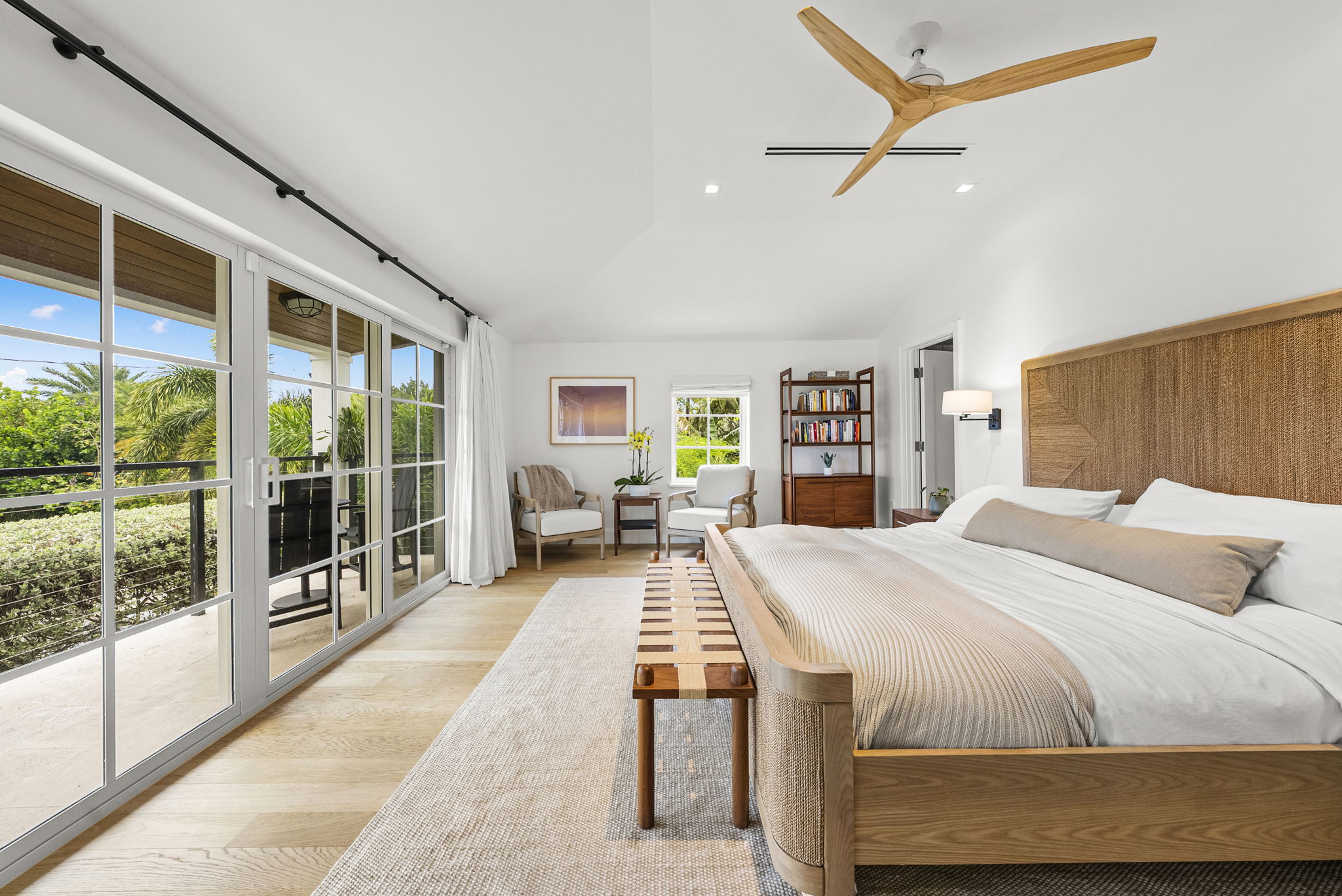 morning breakfast in the garden patio set for breakfast