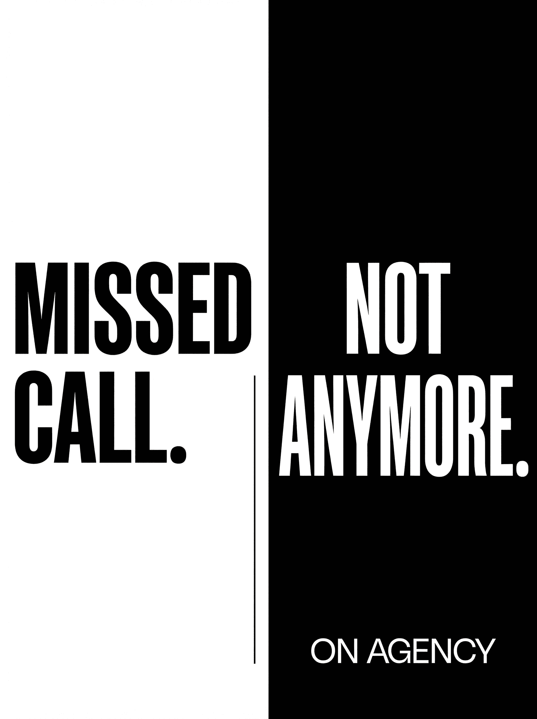 Missed call not anymore