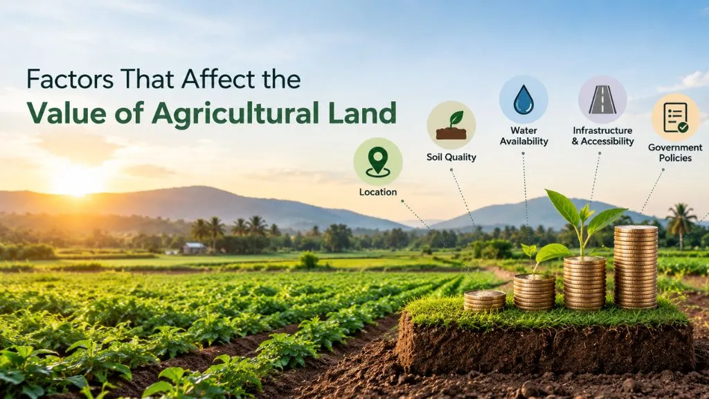Factors That Affect Agricultural Land Value in India